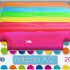 20 x Round PVC Pencil Case Holder