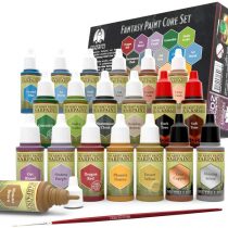 Grinning Gargoyle Fantasy Paint Set &ndash; The Army Painter Paints for Roleplaying Tabletop Figure - 20x Acrylic Paints and a Paint Brush - Unique Warpaints for Miniature Model Hobby Painting (Core)