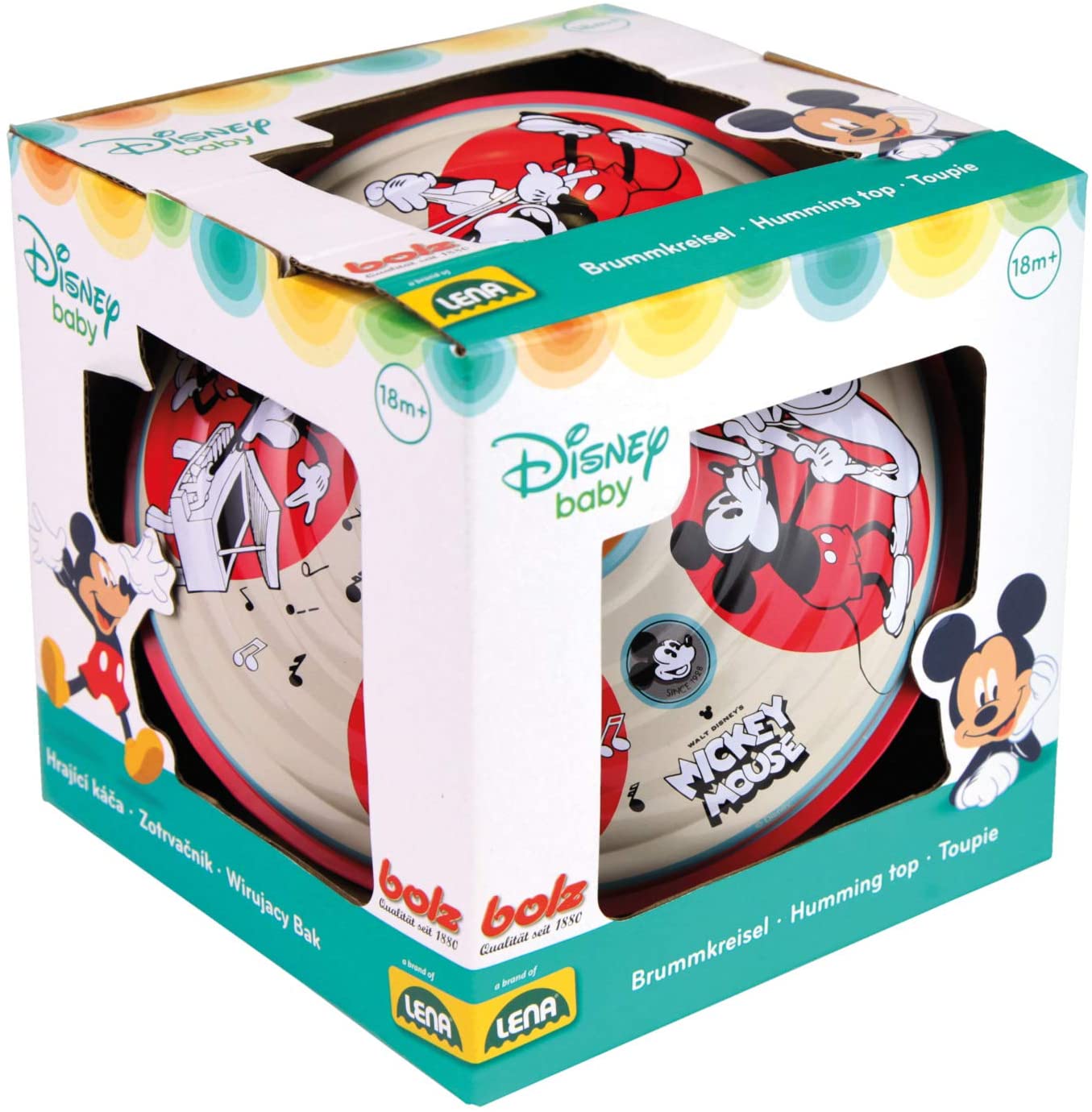 minnie mouse spinning light toy