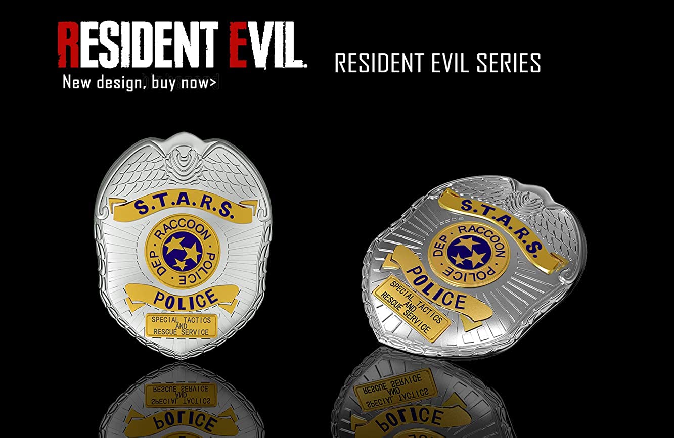 Where Is The Stars Badge In Resident Evil 2 X-COSTUME Resident Evil 2 Remark RPD Pin Badge S.T.A.R.S Badge Shield