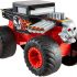 ​Hot Wheels Monster Truck Double Troubles 1:24 Scale Transforming Trucks, Bone Shaker, Ages 3 to 5 GCG07
