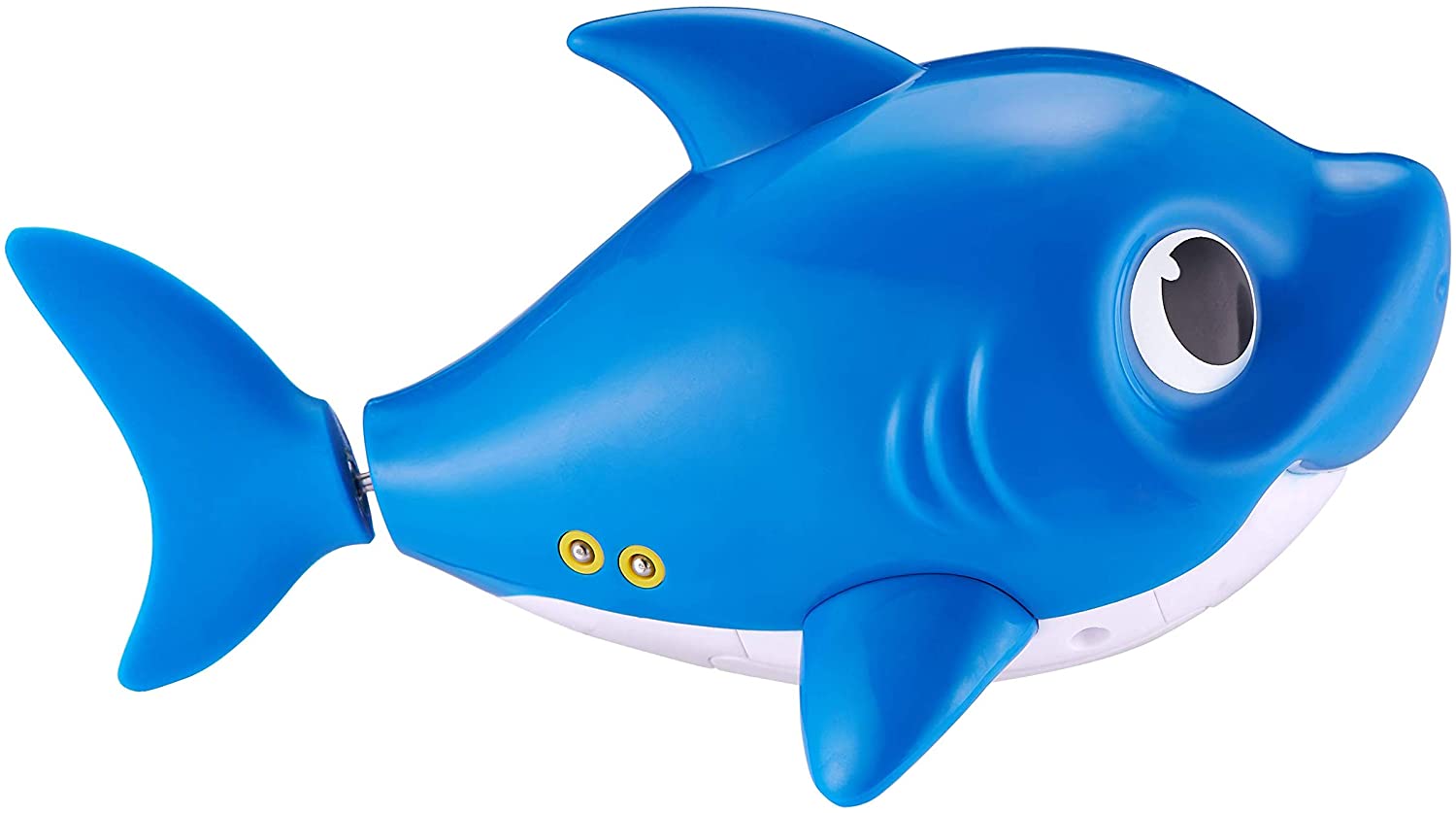 ZURU ROBO ALIVE JUNIOR 25282B Daddy Shark Sing and Swim Bath Toy Blue 