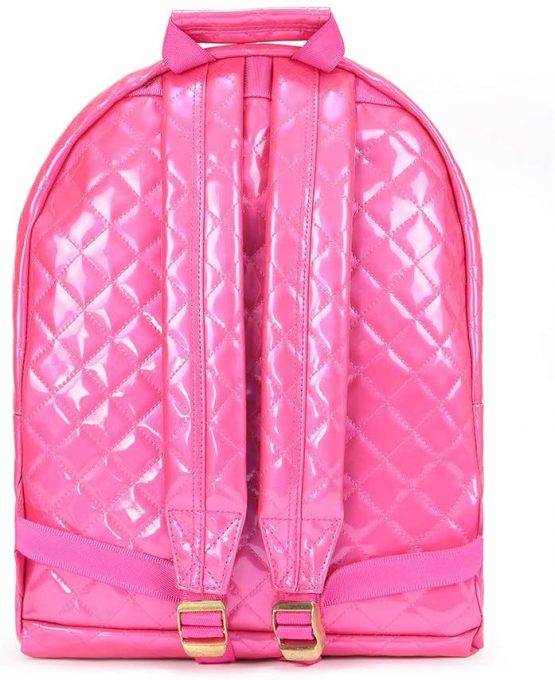 MiPac Patent Quilt Mini Backpack Pink TopToy