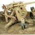 Forces Of Valor 801008B German 88mm Flak 18 Anti-Tank Artillery Gun 1942 1/32 Scale, North Africa Desert Yellow