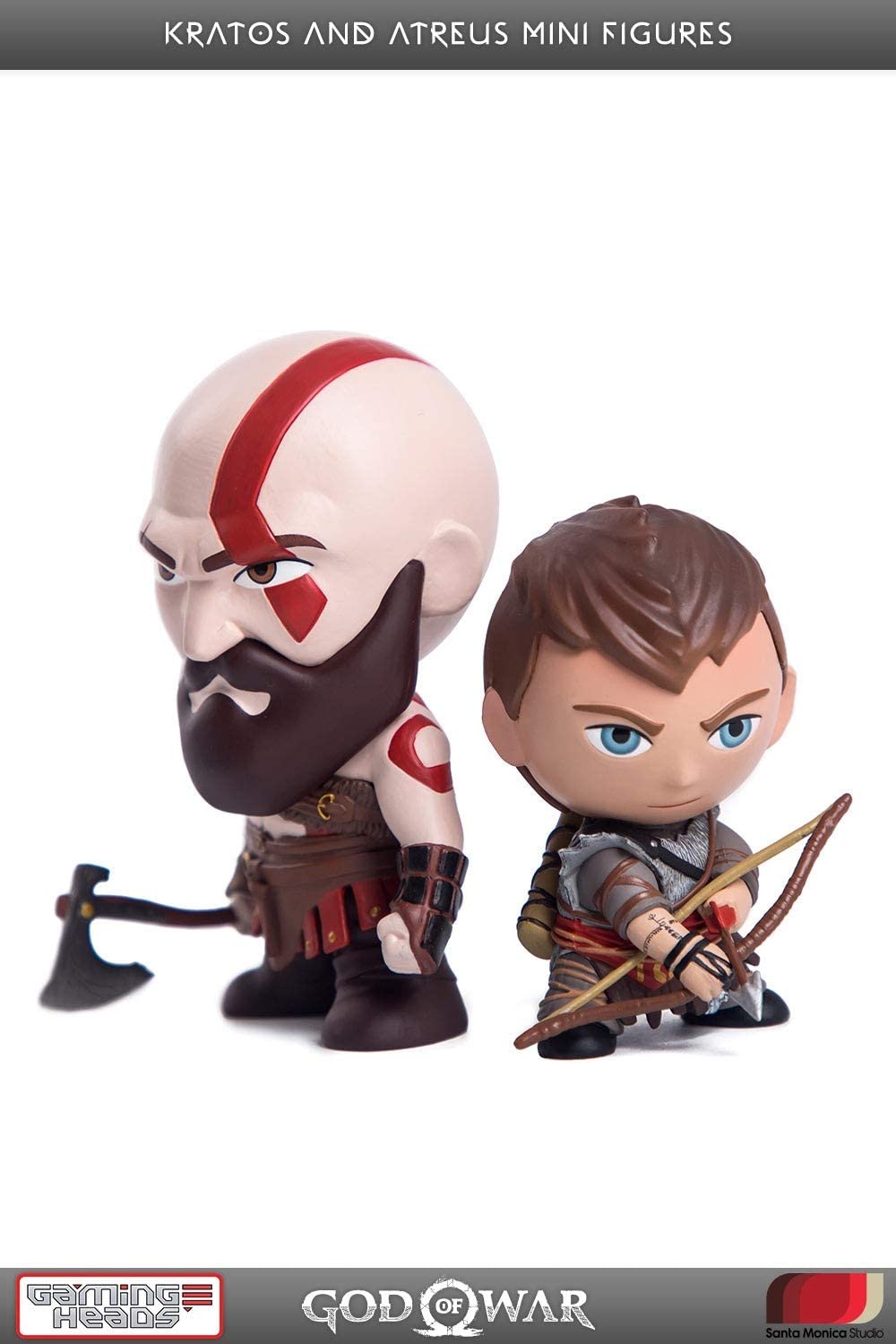Gaming Heads God of War™ Kratos & Atreus Mini Figures TopToy