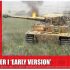Airfix A1363 Tiger-1 Early Version Military Vehicles