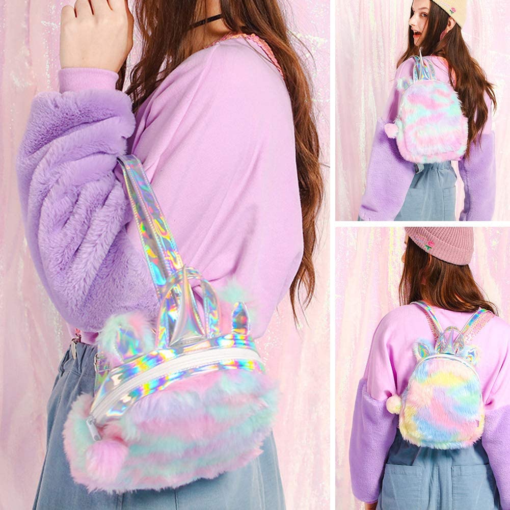 girls unicorn mini backpack