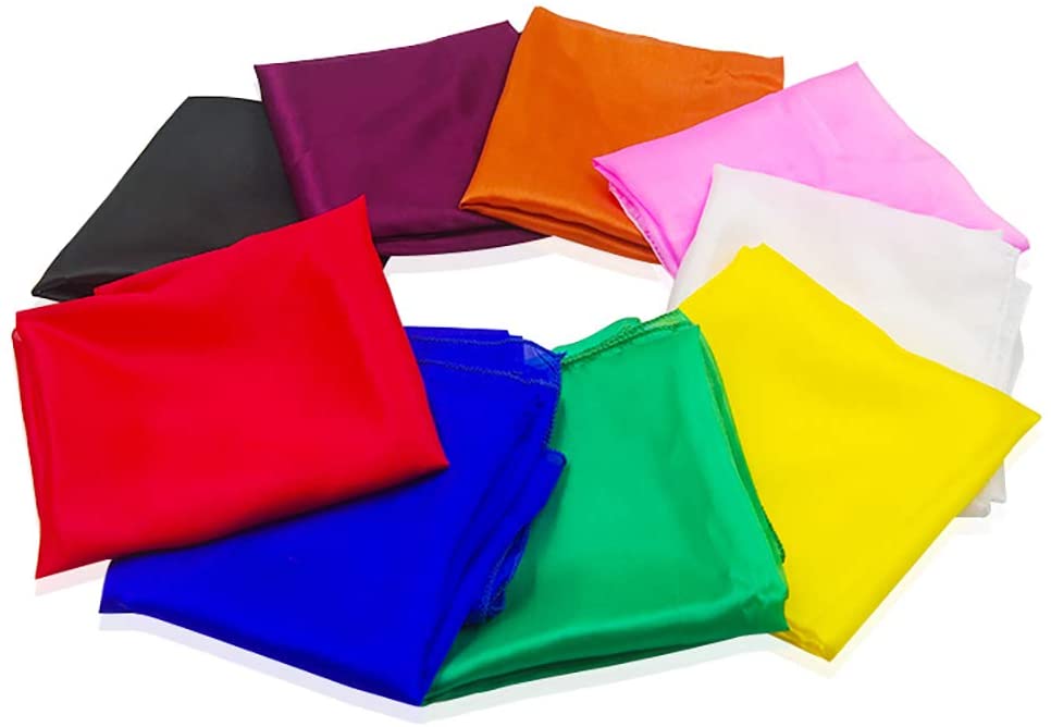 Enjoyer Magic Silk handkerchief Magician Juggling Scarf Color Change ...