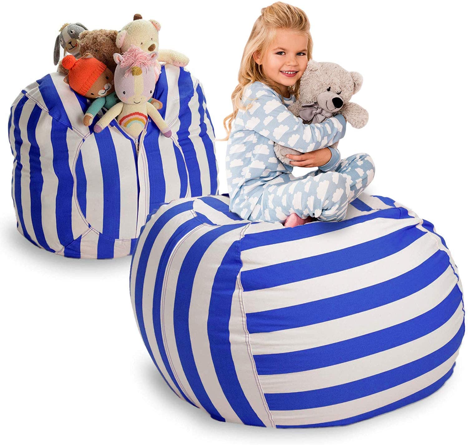 Bean bag to put stuffed store animals in