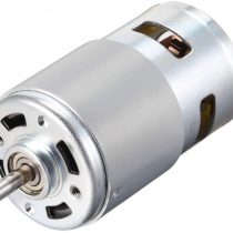 sourcing map DC Motor 24V 24000RPM 1.6A Electric Motor Round Shaft for RC Boat Toys Model DIY Hobby