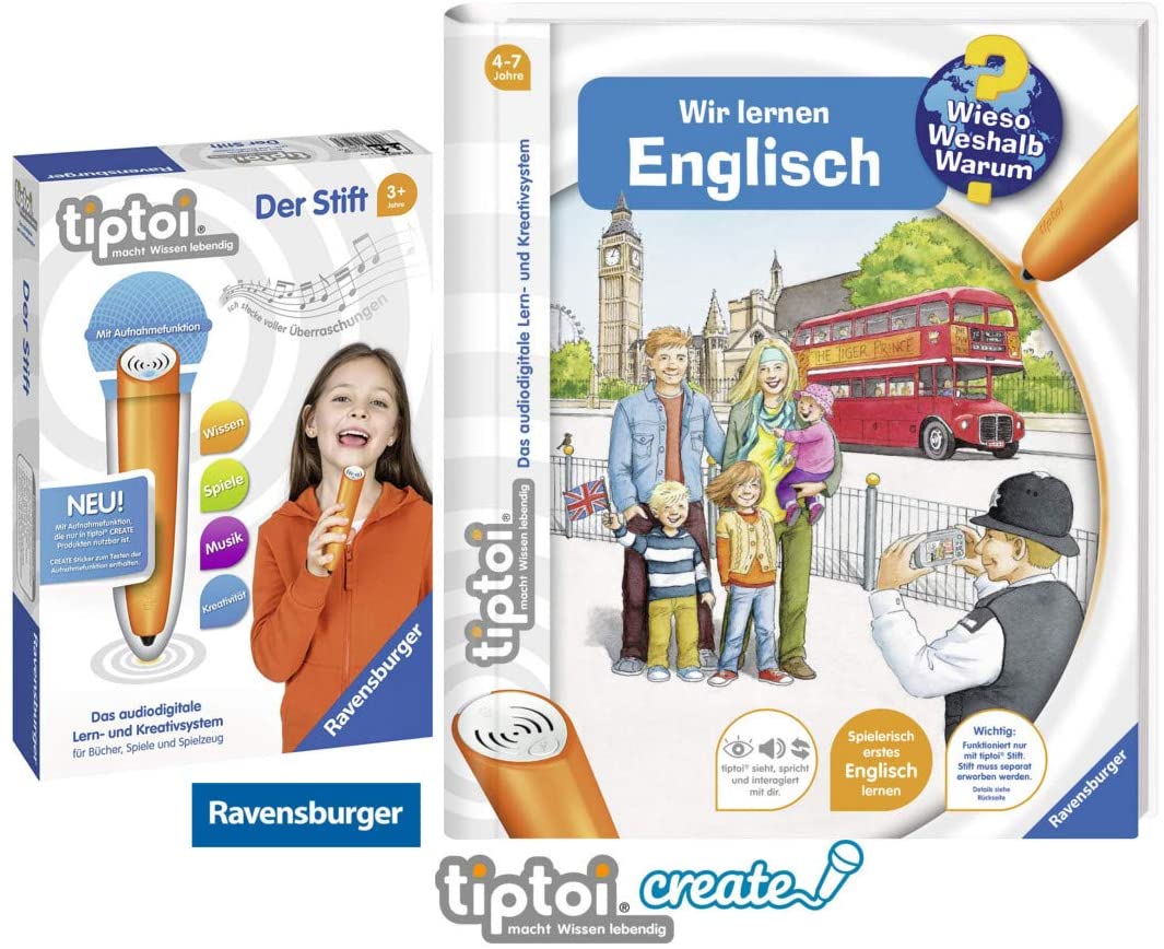 Tiptoi Book - We Learn English