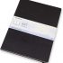 Moleskine 29.7 x 42 cm A3 Size Watercolour Notebook Classic Watercolour Notebook, Paper Suitable for Watercolour Pencils and Paints Hard Cover and Elastic Closure, Colour Black, 60 Pages