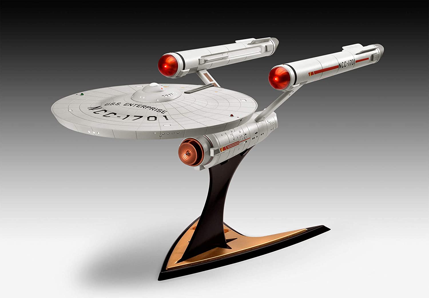 Revell RV04991 04991 4991 1:600 U.S.S. Enterprise NCC-1701 (TOS) Plastic Model Kit Star Trek James T. Kirk, Various, 1/600 - Image 3