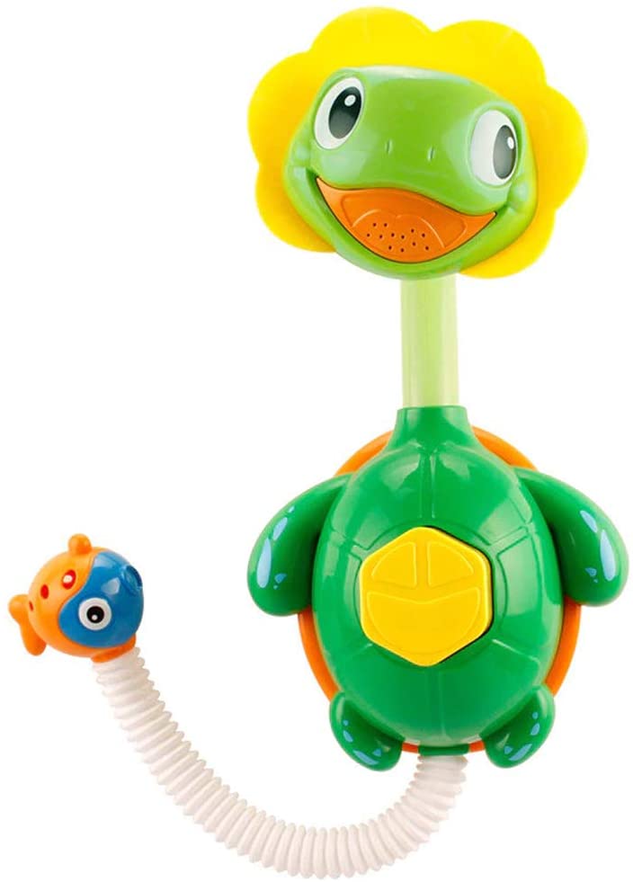 Brigamo Turtle Water Feature Shower with Shower Head Bath Toy TopToy