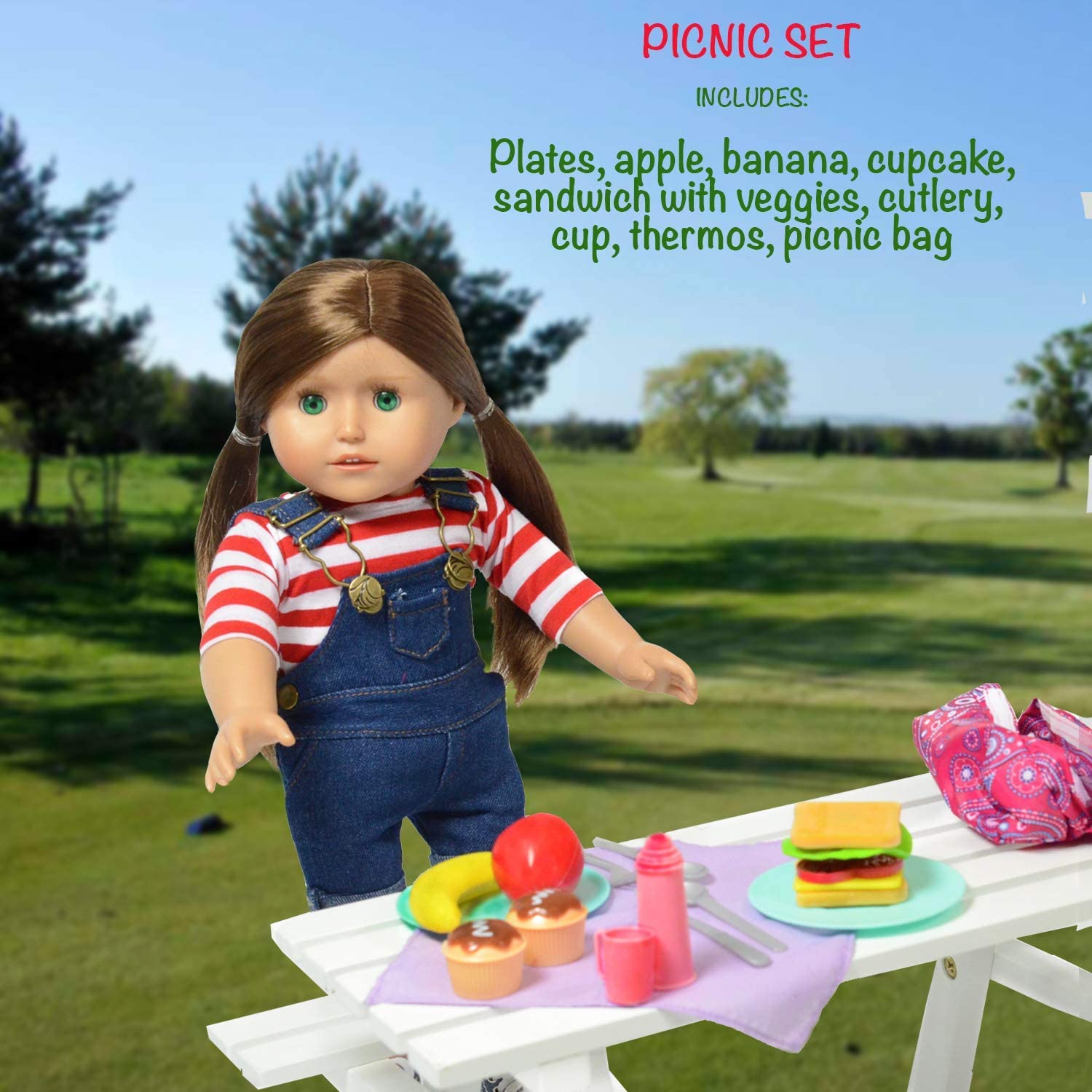 The New York Doll Collection Doll Accessories Fits 18 Inch / 46cm Dolls - Includes Roller Skates and Bathing Suit Swim Set for Fashion Girl Dolls - Doll Clothing and Many More Accessories - Image 2