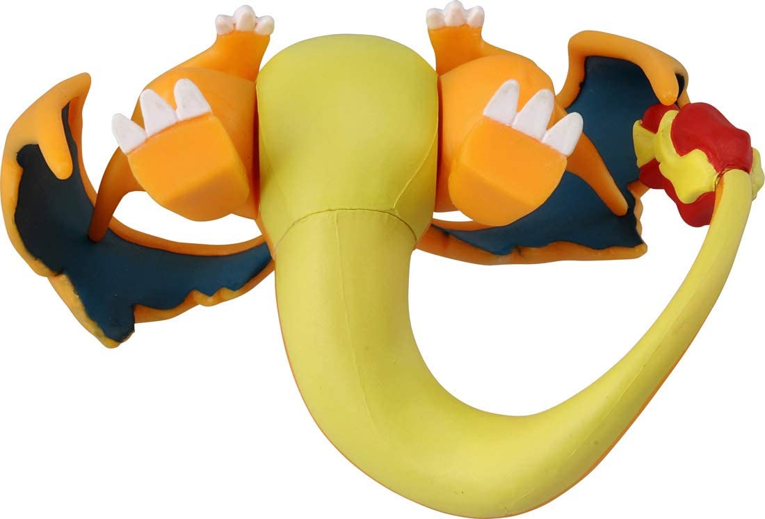 Takara Tomy Pocket Monster Monster Collection EX ESP_09 Mega Charizard Y / Mega Lizardon Y Figure - Image 4