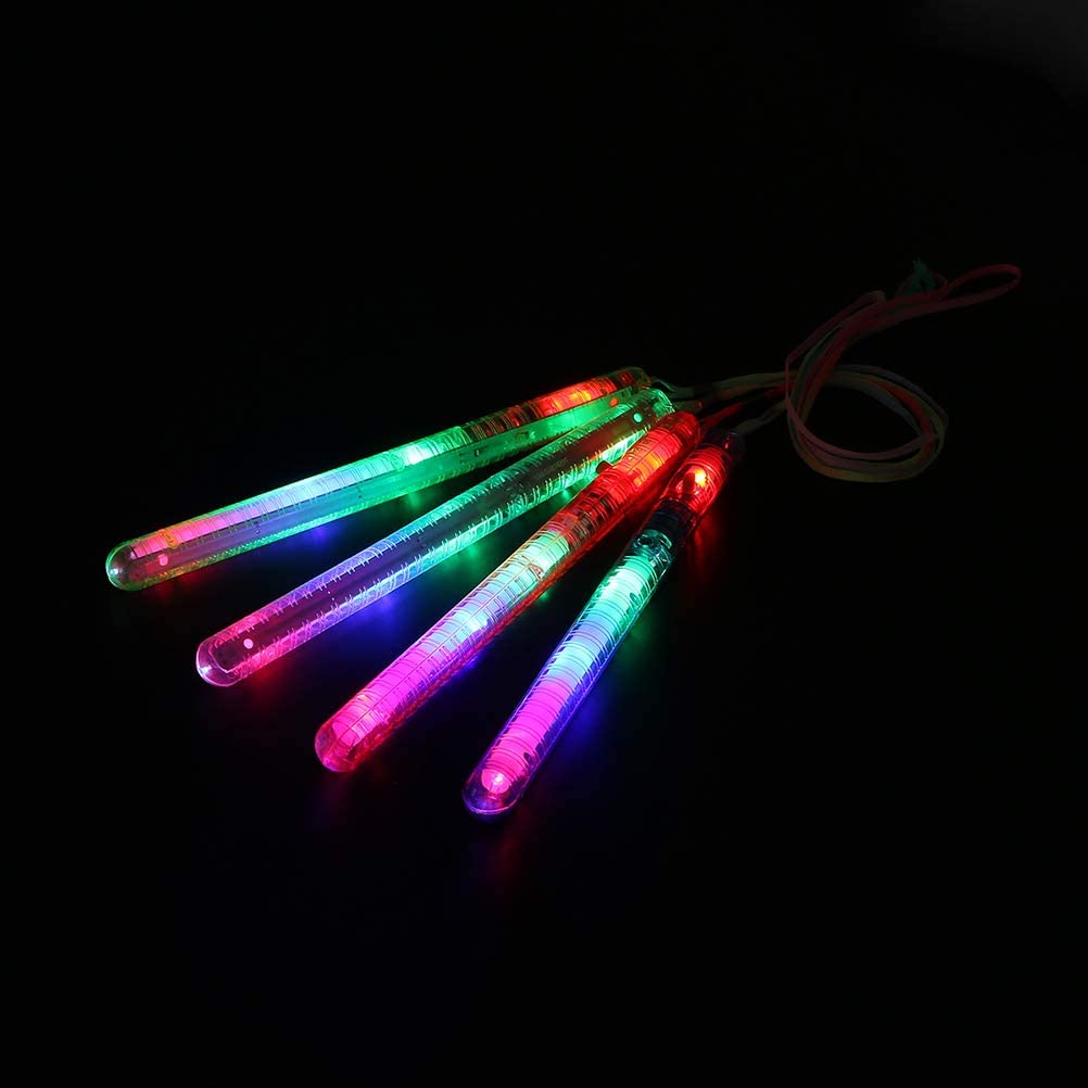 YeahiBaby 30pcs Multicolor LED Glow Sticks Reusable Glow Stick Glow ...