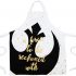 Star Wars White Adult Apron - &ldquo;A Force To Be Reckoned With&rdquo; - Rebel Design