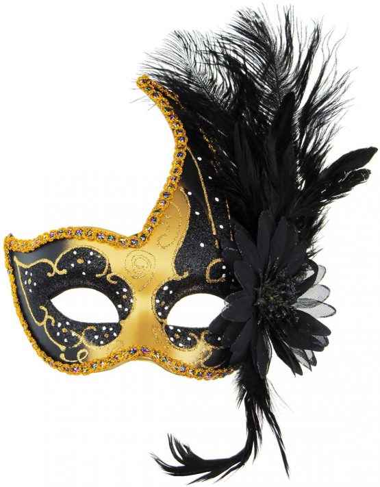 2 Pack Mardi Gras Venetian Ball Mask Couple Masquerade Mask Set Party Costume Accessory 8 Toptoy 1004