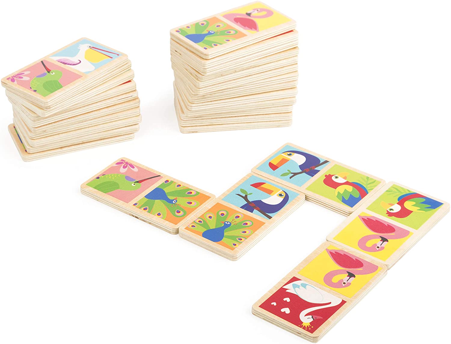 Small Foot Birds of The World Dominoes – TopToy