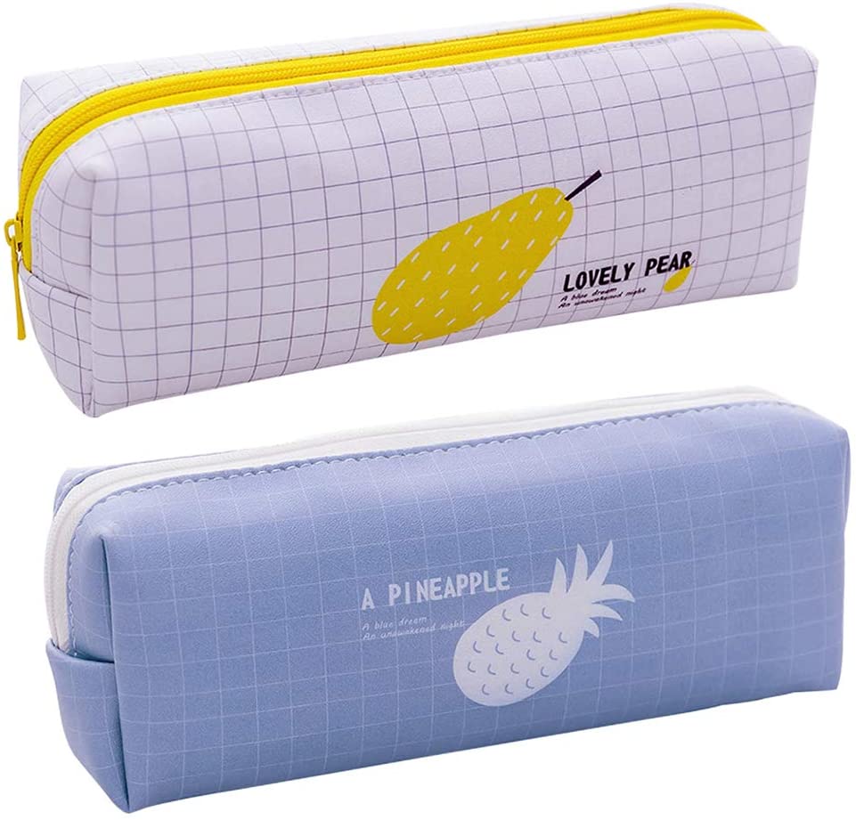 Rolin Roly 2Pcs Pencil Case Large Pen Pencil Pouch Bag Stationery Case ...