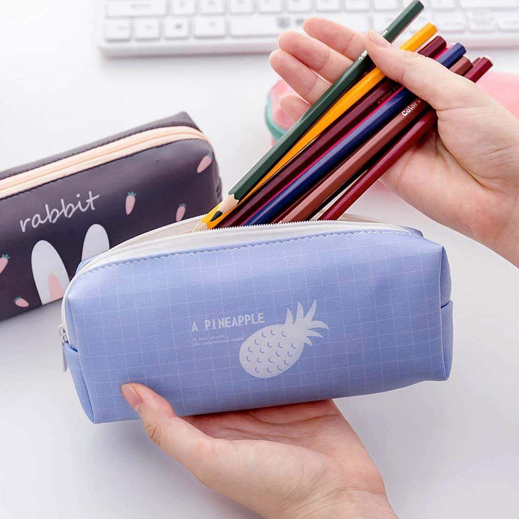 Rolin Roly 2Pcs Pencil Case Large Pen Pencil Pouch Bag Stationery Case ...