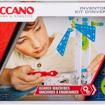 MECCANO 6047097, Set 3, Geared Machines S.T.E.A.M. Building Kit with Moving Parts, for Ages 10 and Up, Multi-Colour