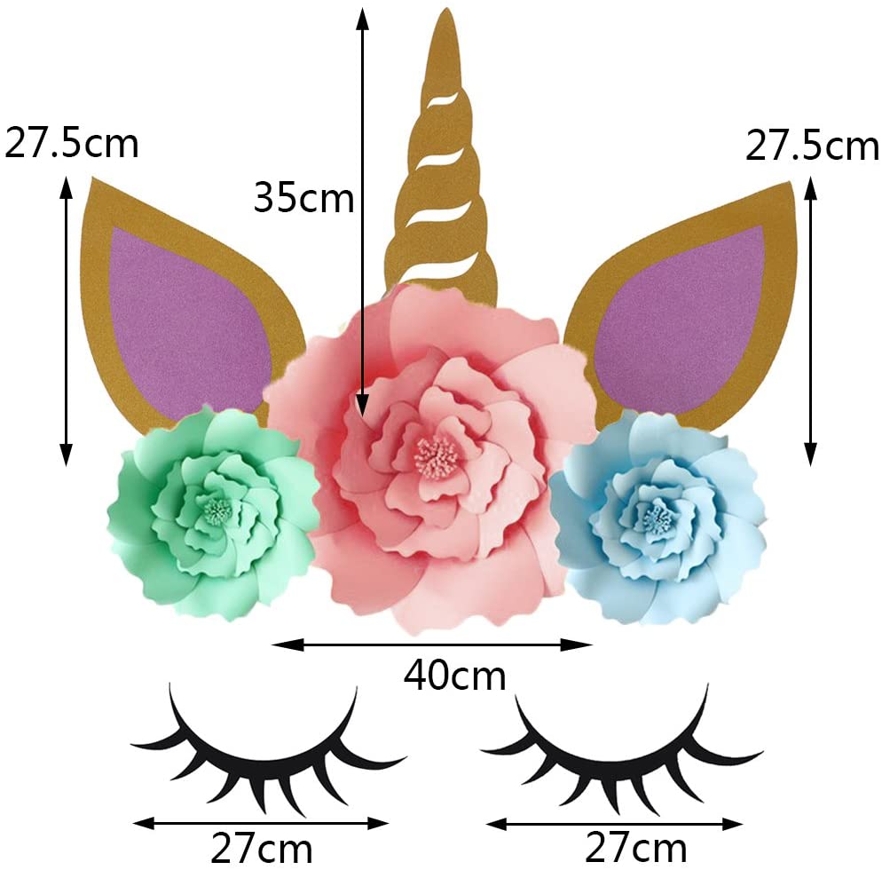 Mcree 1 Set of Unicorn Background Unicorn Wall Decor, Unicorn Party