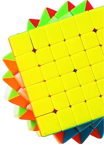 Speed Cube 6x6 Stickerless - Cube Puzzle 60,5 Mm, Rotation Douce Et Fluide, Idéal Pour Speedsolvers