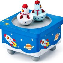 Mousehouse Gifts Rocket themed wooden music box