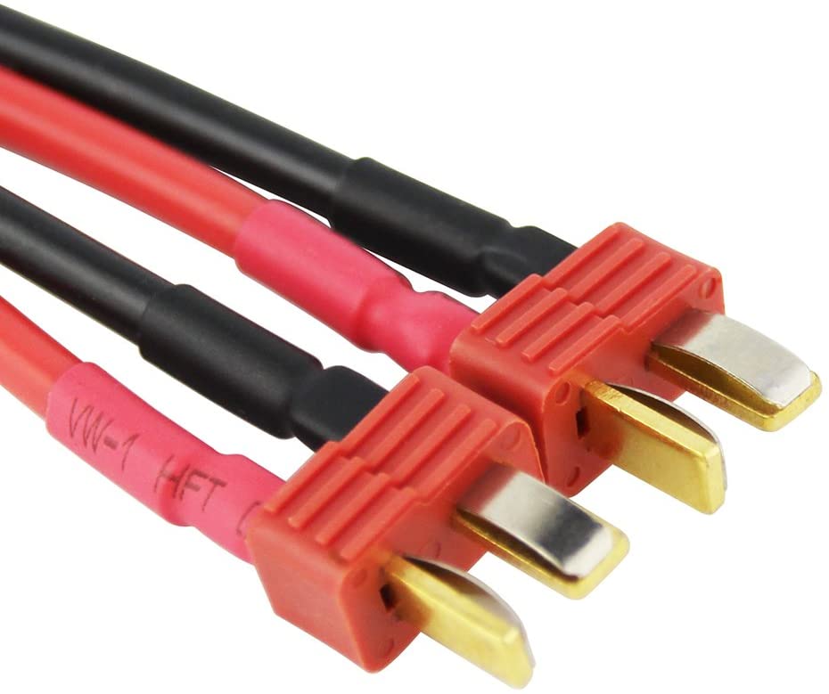 2-Male Deans to 1-Female Traxxas TRX Parallel Connector Adapter Slash 2 QTY-