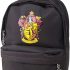 Black Harry Potter Gryffindor Crest Backpack