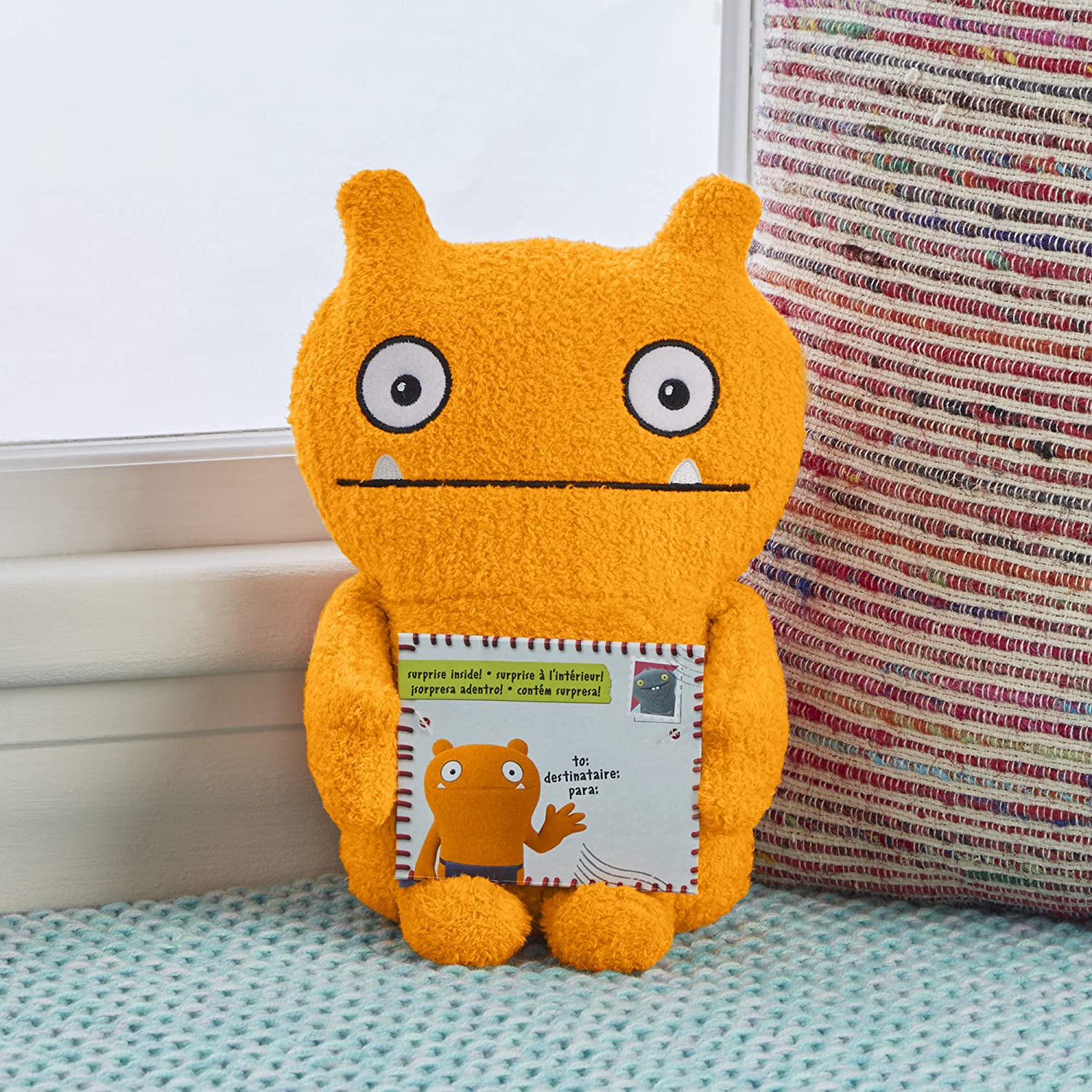 Uglydolls Warm Wishes Wage Stuffed Plush Toy, 10" Tall - Image 3