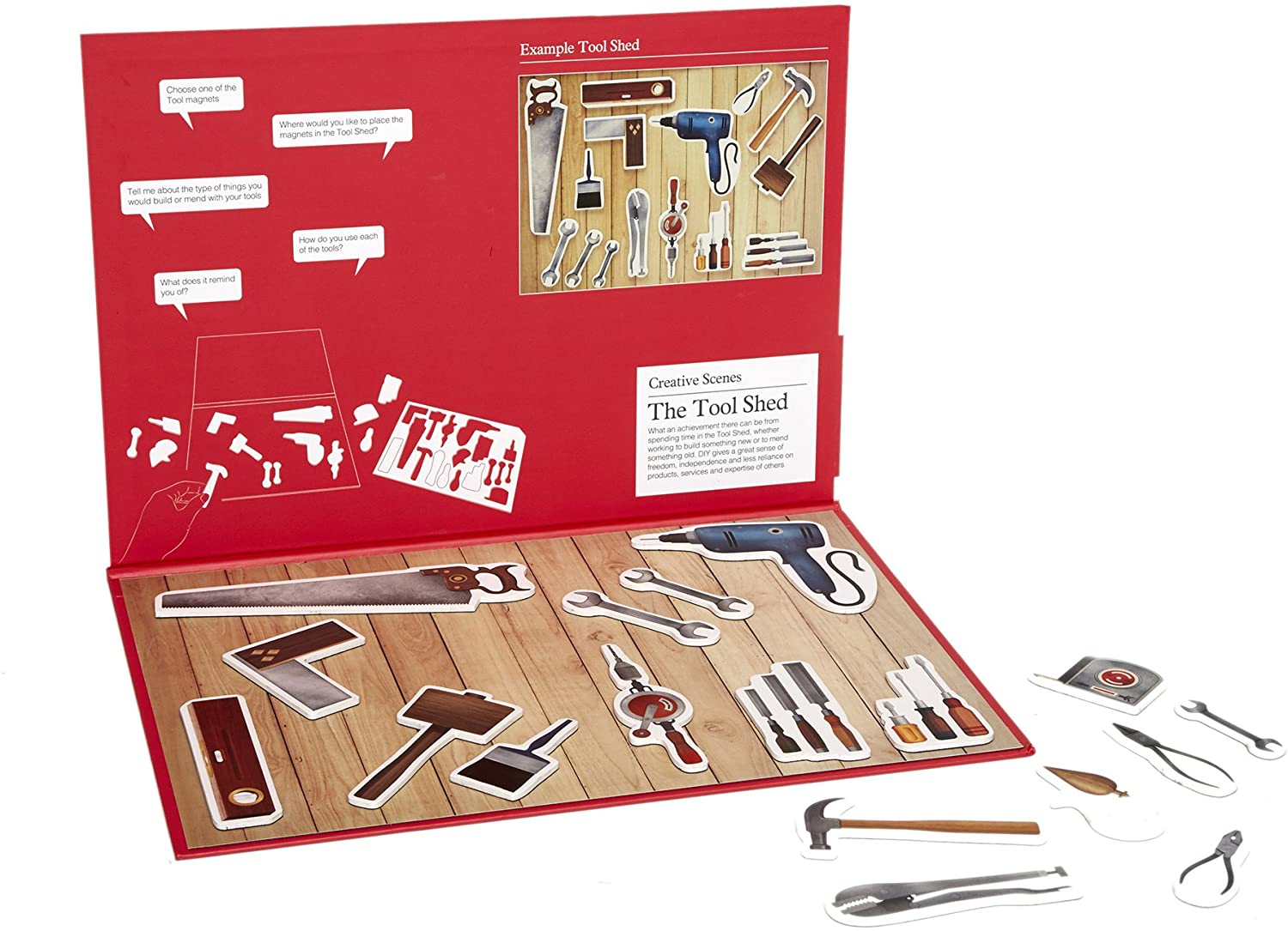 Active Minds Creative Scenes Magnet Puzzles Easy Jigsaw Games For