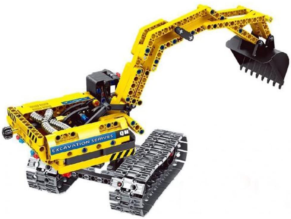 Modbrix Lego Modbrix Technic Excavator Building Blocks Caterpillar Excavator 342 ...