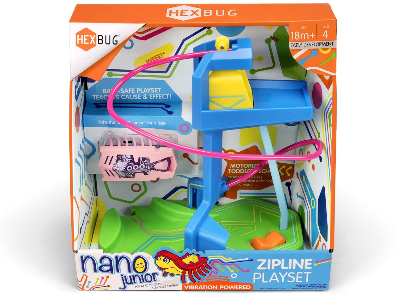 HEXBUG nano Junior Zipline Playset TopToy