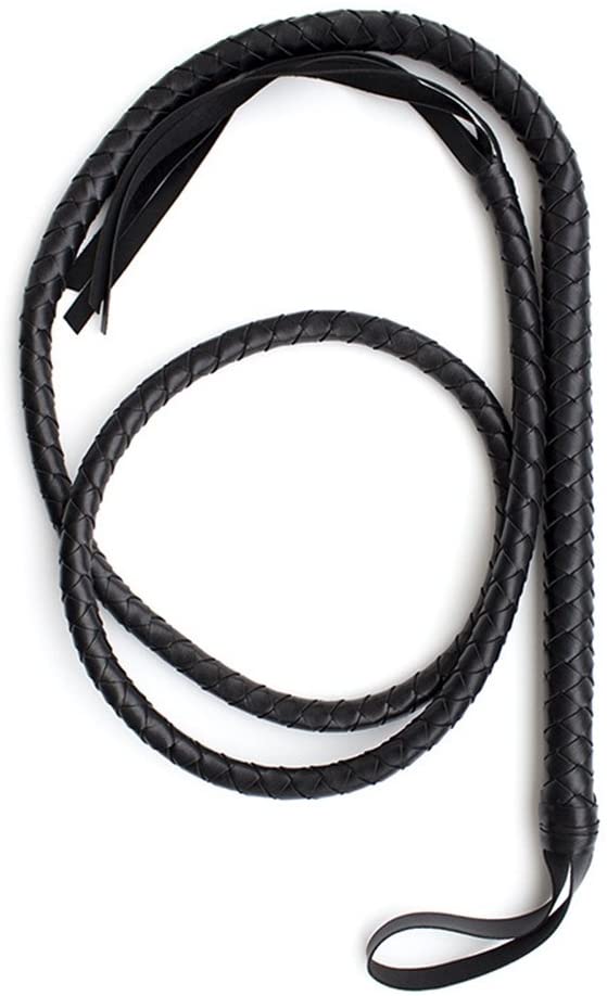 BESTOYARD Costumes Whip Leather Bullwhip Torero Bull Whip Braided Tails ...