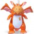 Zog the dragon 9inch Plush Soft Toy, Orange