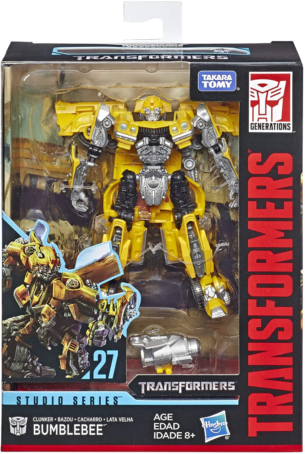 Transformers Studio Series 27 Deluxe Class Movie 1 Clunker Bumblebee ...