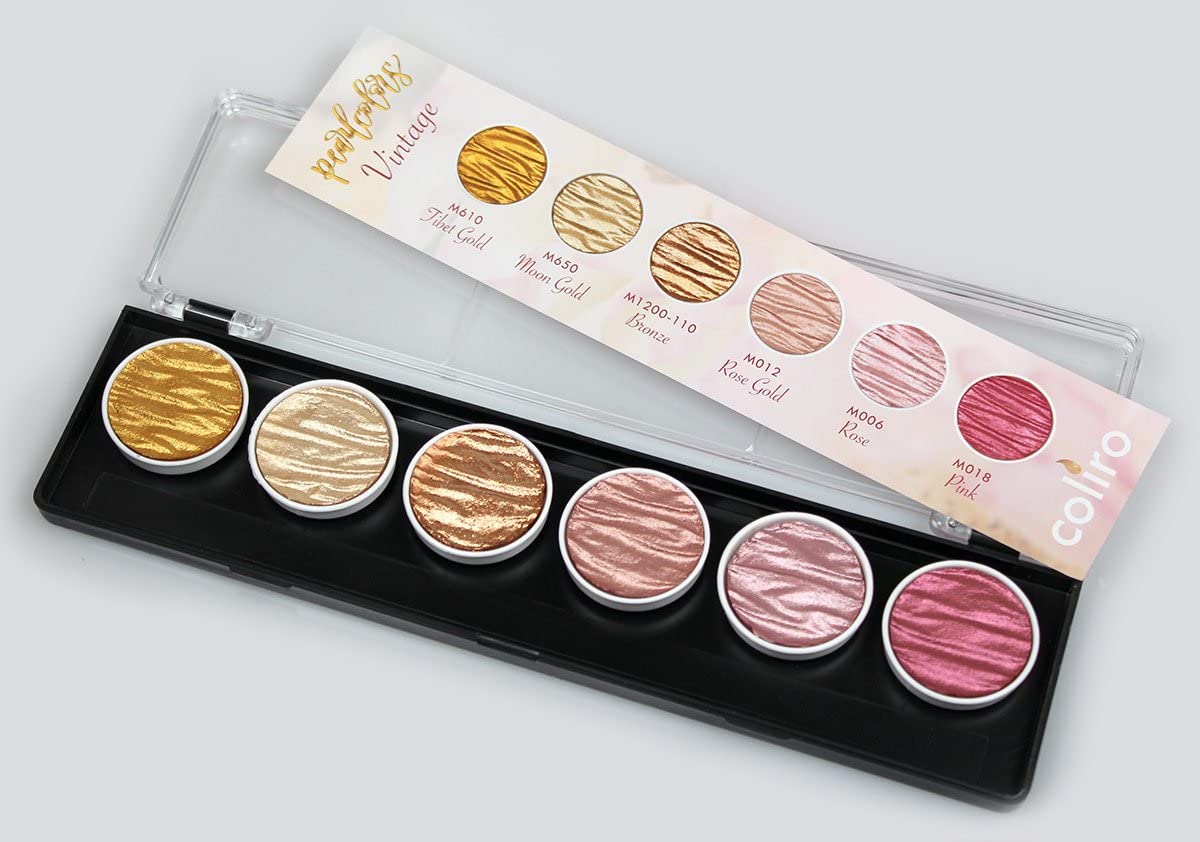 Coliro Pearlcolors Mica Watercolour Paint 30mm