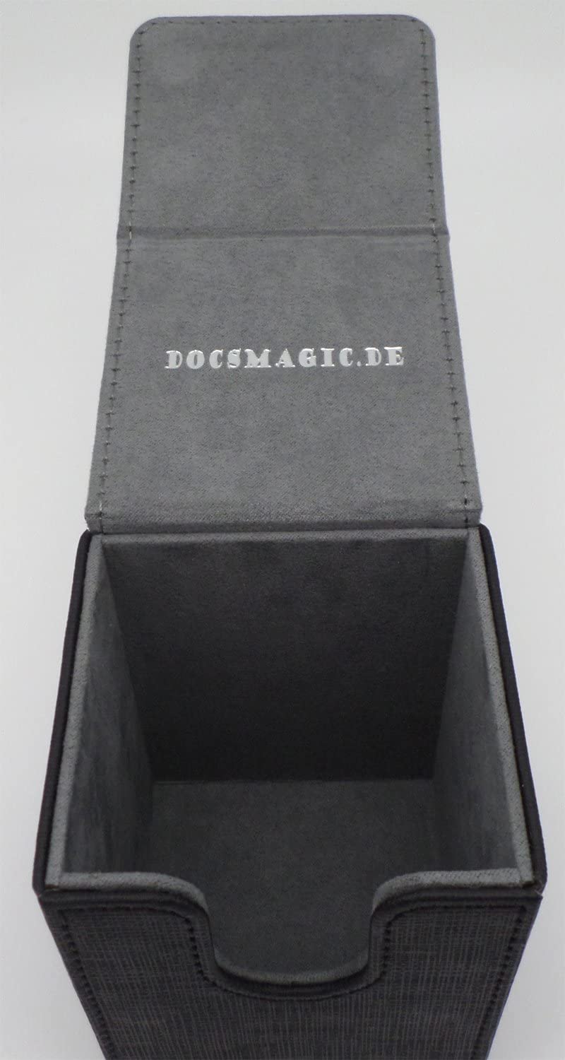 + Deck Divider MTG PKM YGO Docsmagic.de Premium Magnetic Flip Box 100