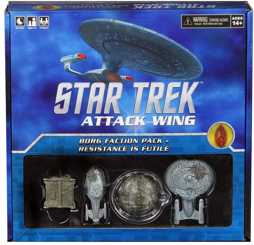 STAR TREK ATTACK WING BORG FACTION PACK RESISTANCE IS FUTILE Star Trek 