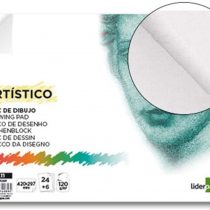 liderpapel 974289&nbsp;Artistic Drawing Paper Pad v&eacute;ronal Folder Without Frame White Paper 120&nbsp;g/m&sup2; A3&nbsp;(420&nbsp;x 594&nbsp;mm)