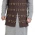 Limit Medieval Mens Tunic Gambeson Costume Accessory Brown - XL