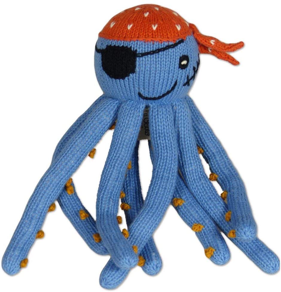 orange octopus teddy