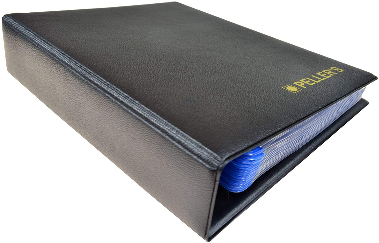 Coin album for 60 big coins with a diameter up to 1.89" (48mm). 10 pages with 6 pockets 2.17" x 2.17" (55mm X 55mm) on the page. Model S. - Image 2