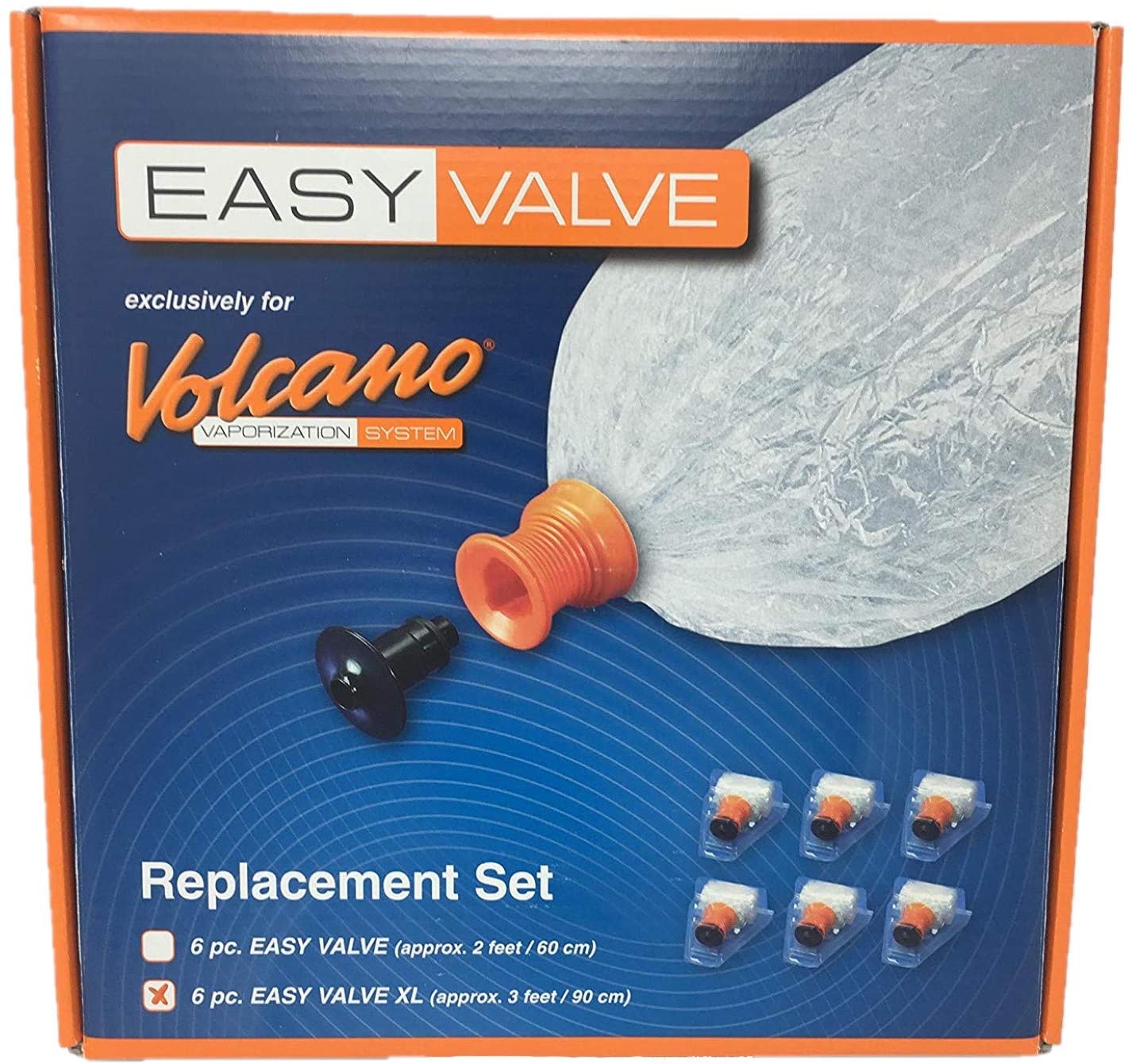 Volcano EASY VALVE Replacement Set (XL Set (6 pieces)) TopToy