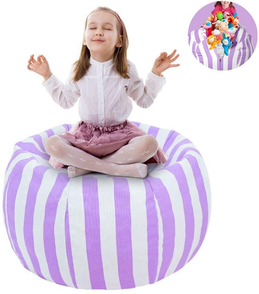 UMydeal TOY STORAGE BEAN BAG Cover 38″ Extra Large Toy Organizer