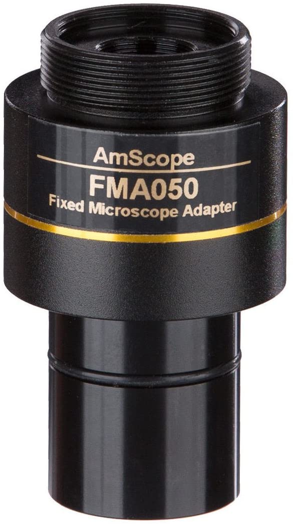 AmScope RU050 0.5X Cmount Reduction Lens for Microscope Cameras TopToy