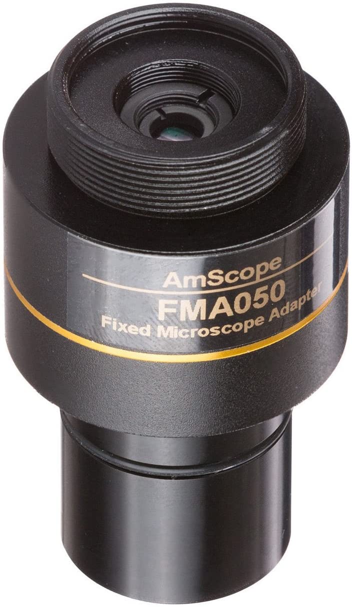 AmScope RU050 0.5X Cmount Reduction Lens for Microscope Cameras TopToy